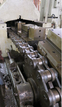 continuous chain broaching